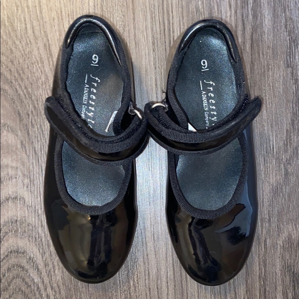 Freestyle Black Tap Dance Shoes